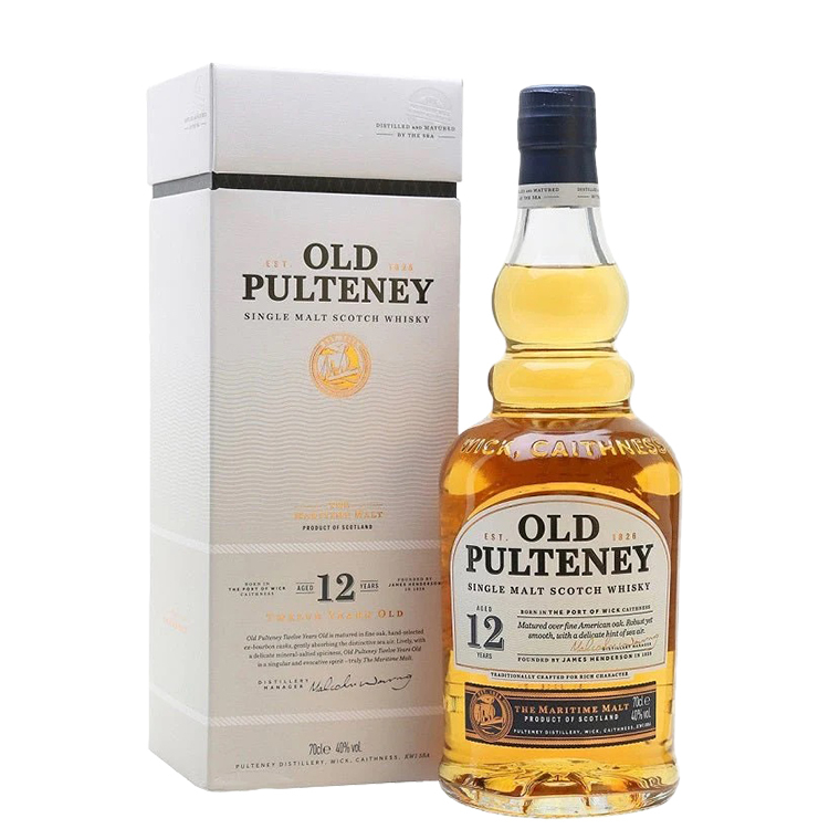 Old Pulteney 12 Years Old Single Malt Whisky (白色禮盒) 富特尼 12年單一麥芽威士忌