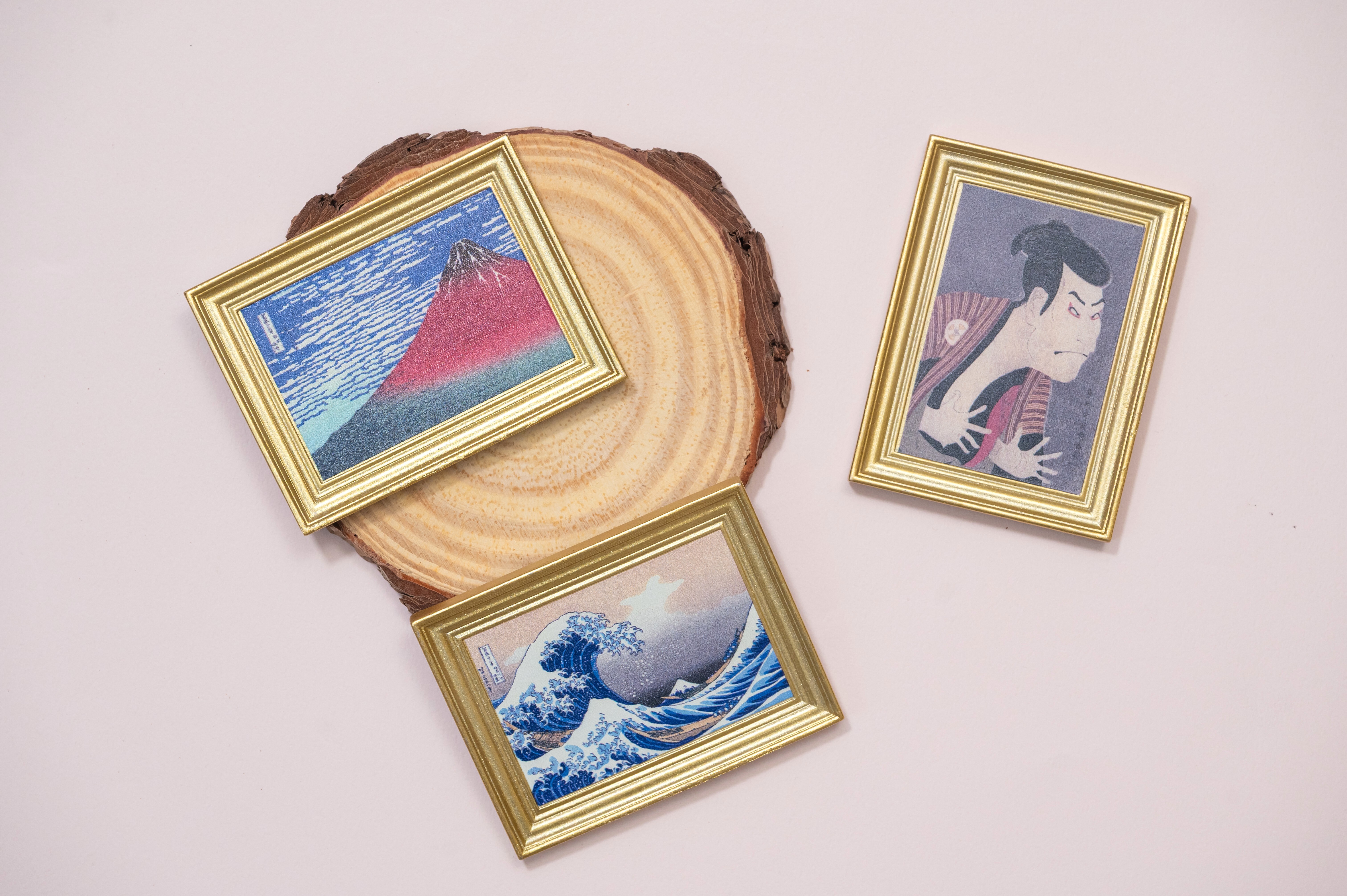 浮世繪 浮世繪磁鐵｜葛飾北齋《神奈川沖浪裏》_翡冷翠文創