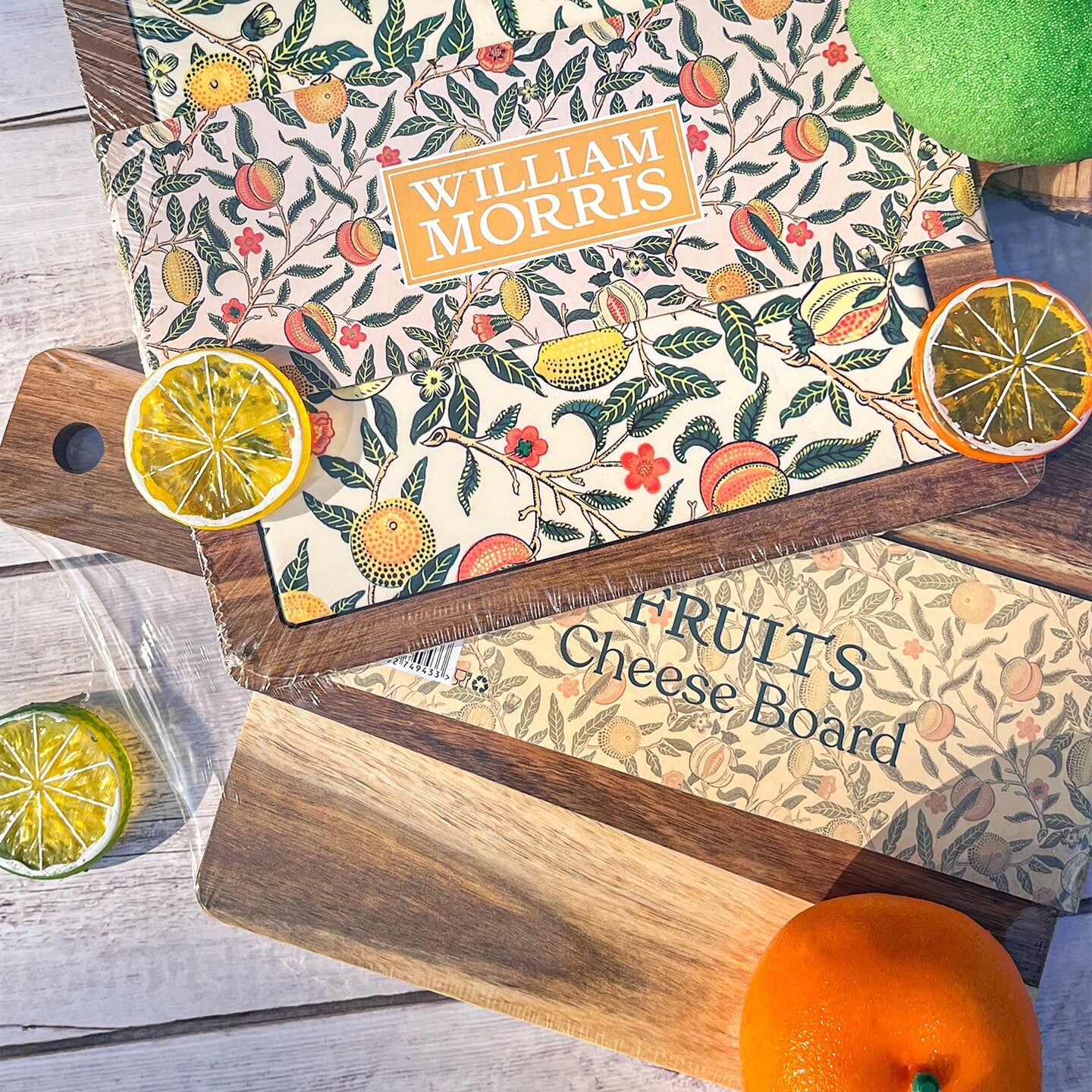 【LESSER & PAVEY】Wm.Morris 威廉莫里斯 - Fruits 相思木起司托盤
