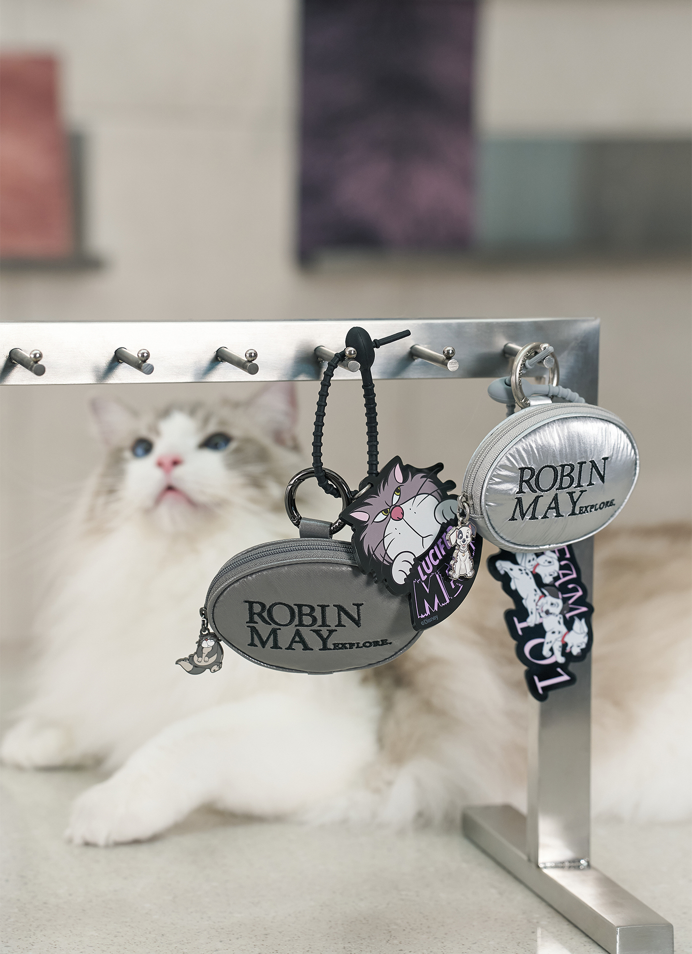 台湾 ROBINMAY×Disney Cats&Dogsシリーズ コインパース L154 星際零錢包(迪士尼貓狗系列)｜ROBINMAY 官方網站(RM)
