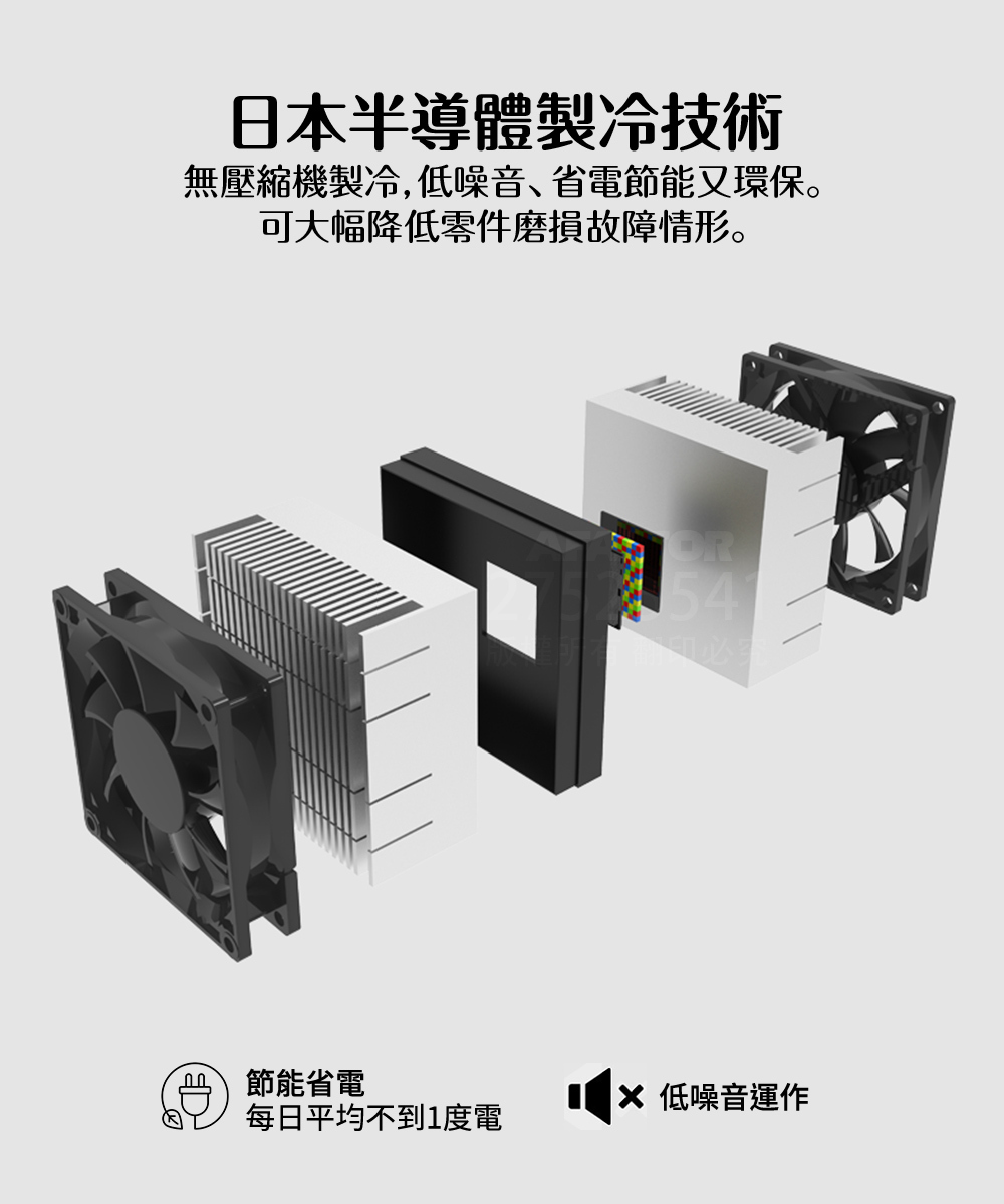 Haier海爾68L電子式紅酒飲料櫃(BCWH-69TW)日本半導體製冷技術