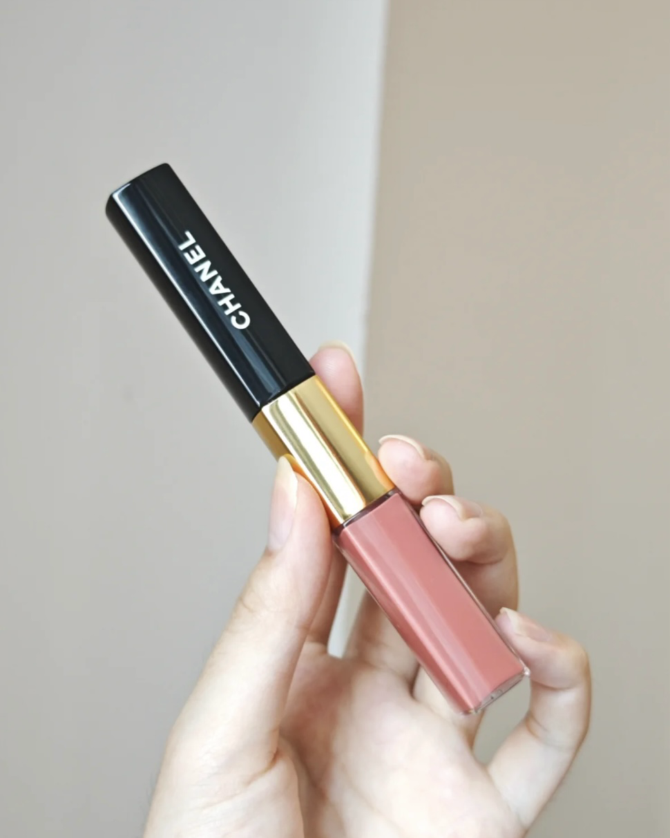 CHANEL 香奈兒 雙頭唇釉 超炫耀持色唇萃 #174 草莓慕斯