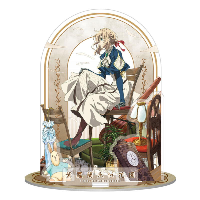 紫羅蘭永恆花園-壓克力場景組-椅V