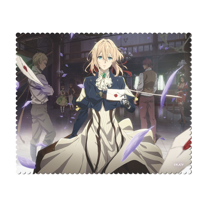 紫羅蘭永恆花園-眼鏡布-Violet