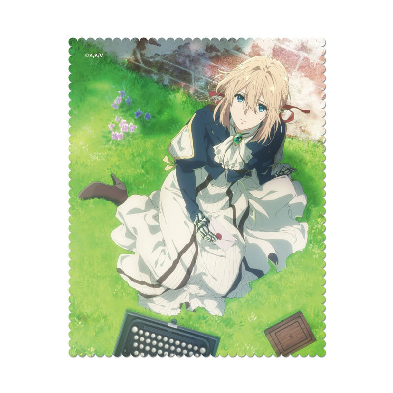 紫羅蘭永恆花園-眼鏡布-草地V