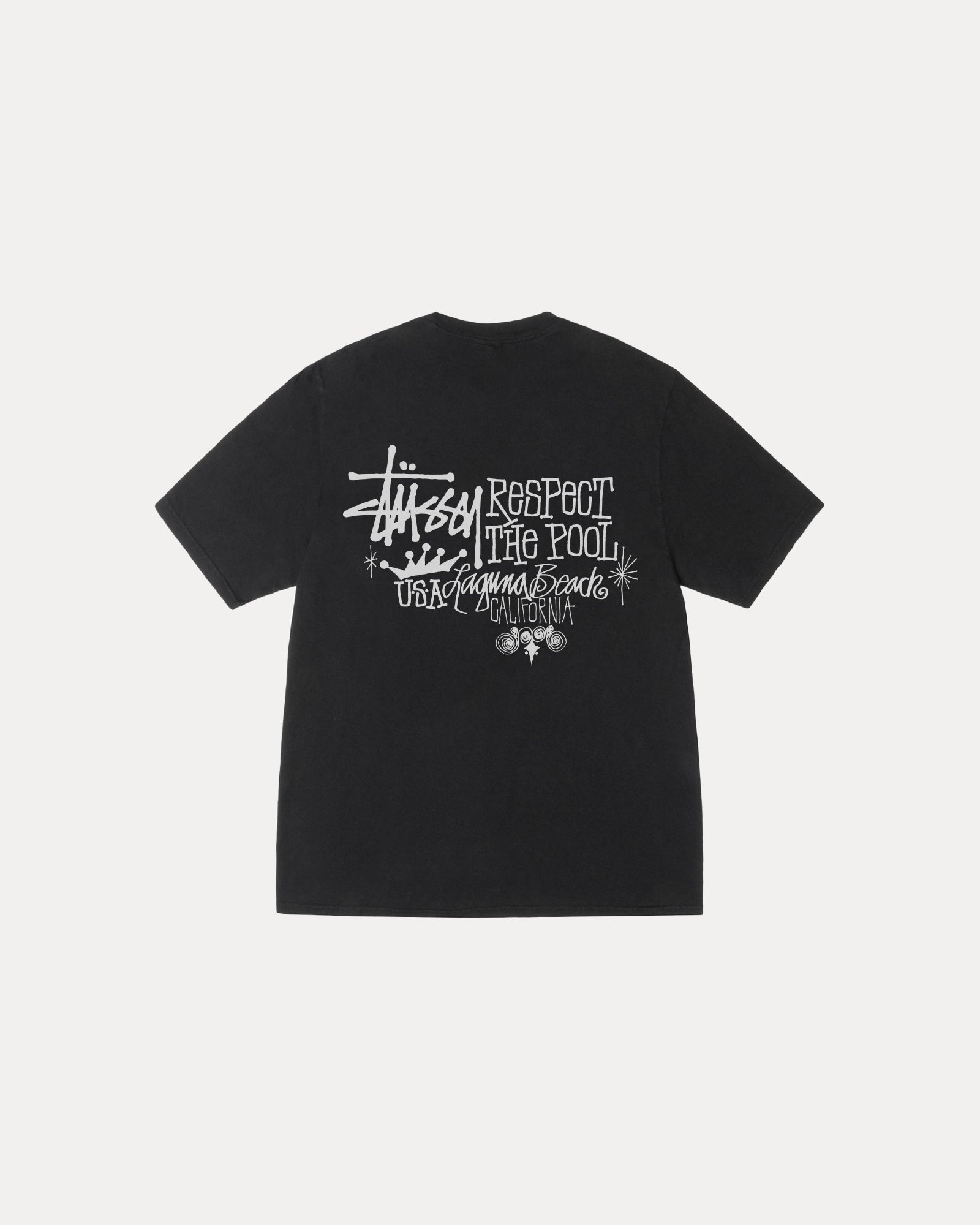 【STUSSY】25ss SPADE TEE PIGMENT DYED Stussy Spade Pigment Dyed Tee Grape Men's - SS25 - US