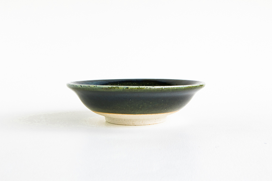 CHIPS-HEUGE-美濃燒五寸向付皿 / 織部