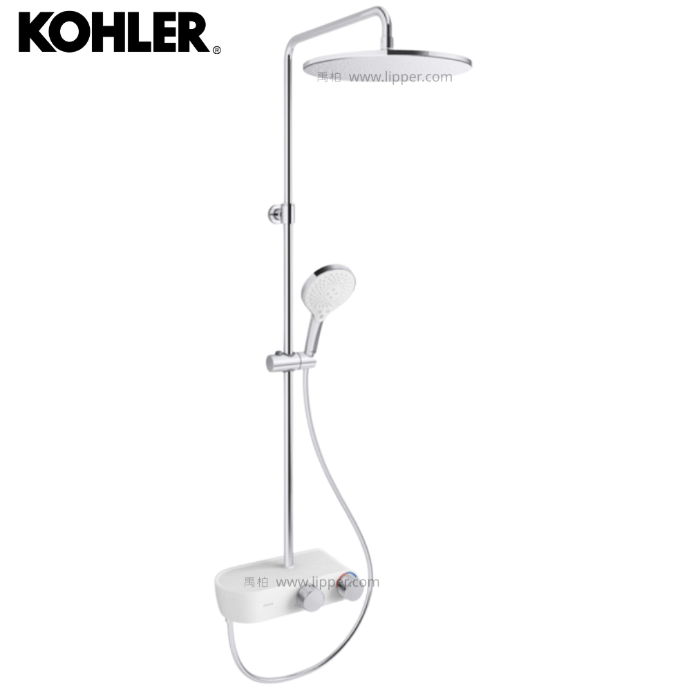★ 個性盡顯優惠 ★ KOHLER Fluence 恆溫三路淋浴柱 K-36420T-9-CP
