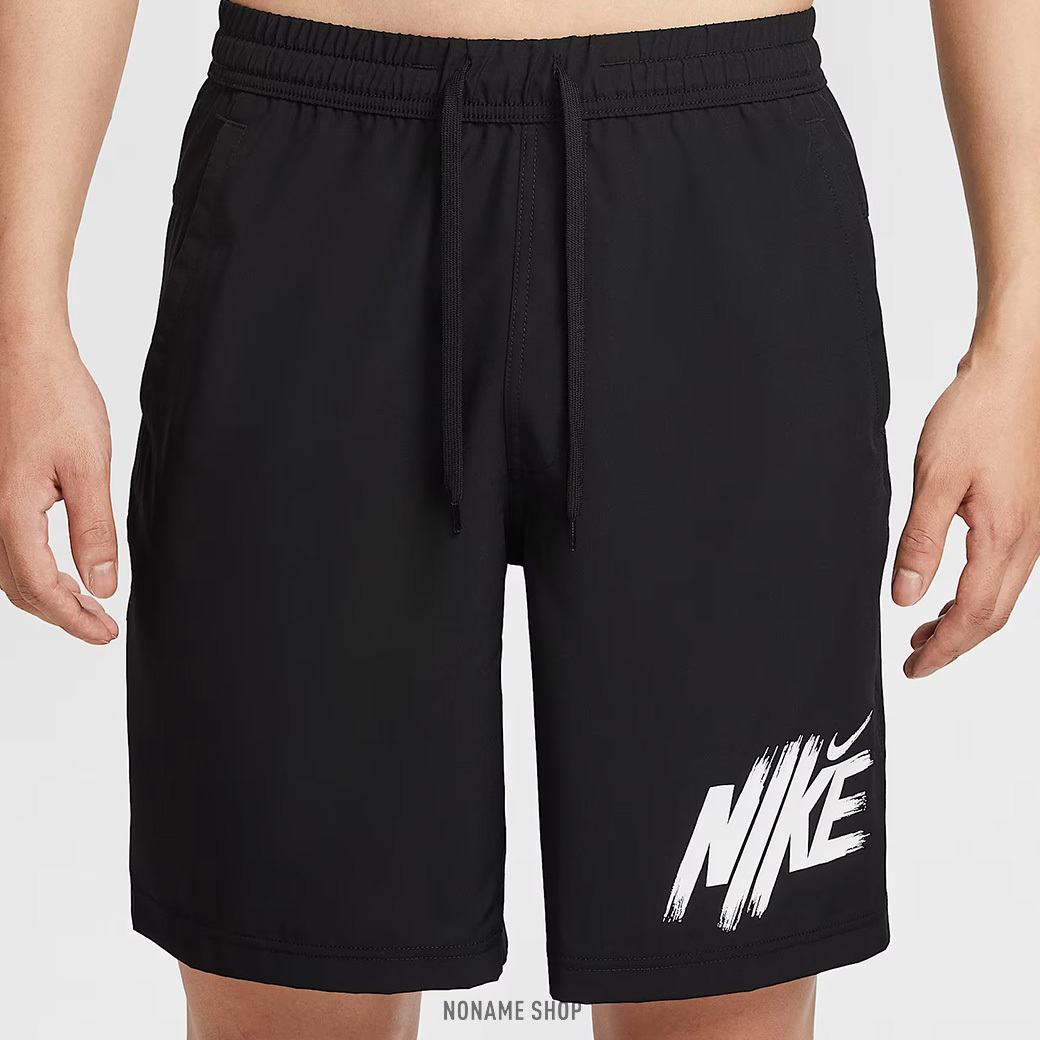 NIKE DRI-FIT 梭織 速乾 字母 小勾 短褲 (男款)