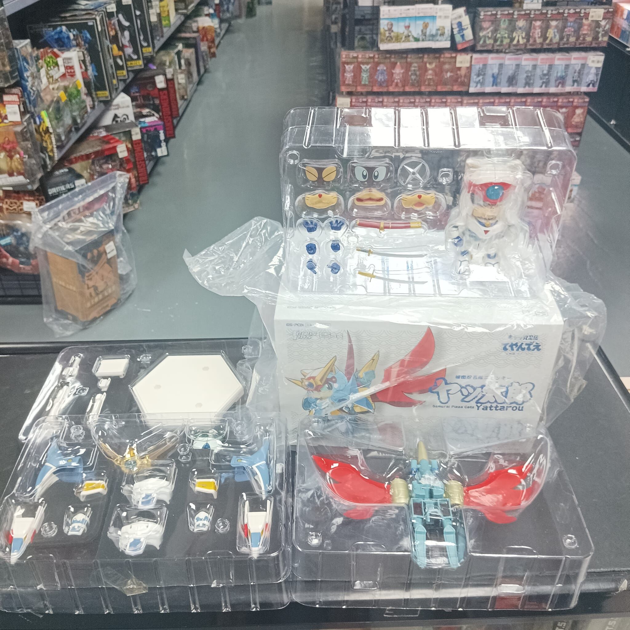 寄賣-ES合金 機密忍者隊 PC01 02 03