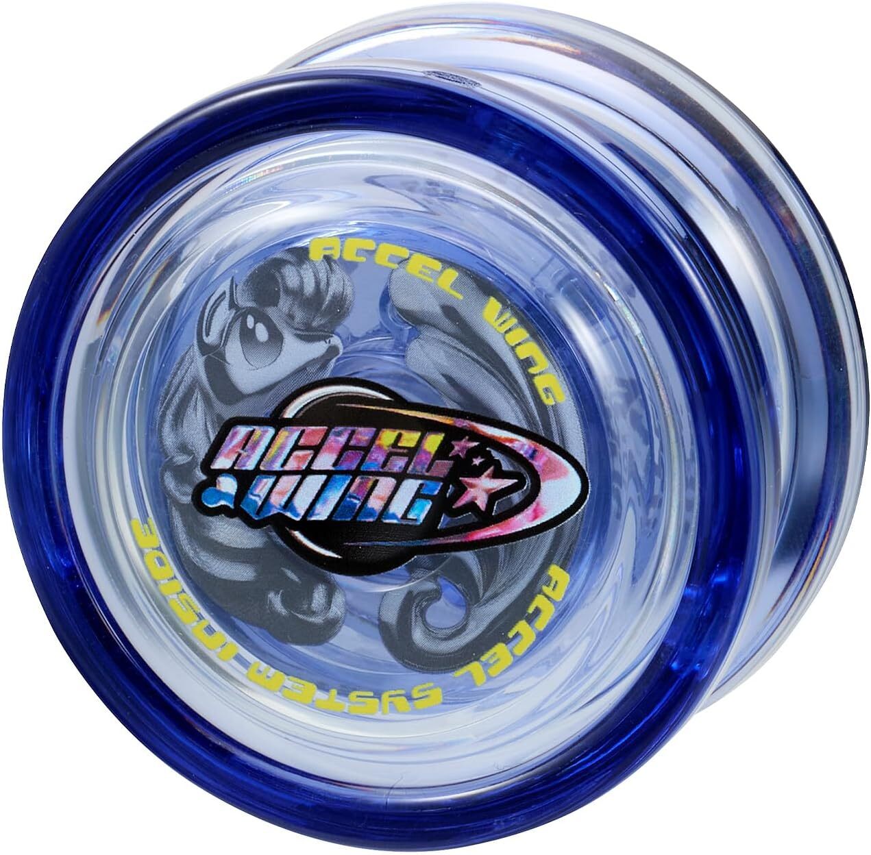 《 BANDAI 萬代 》 代理版 超級YOYO球 閃光天馬藍