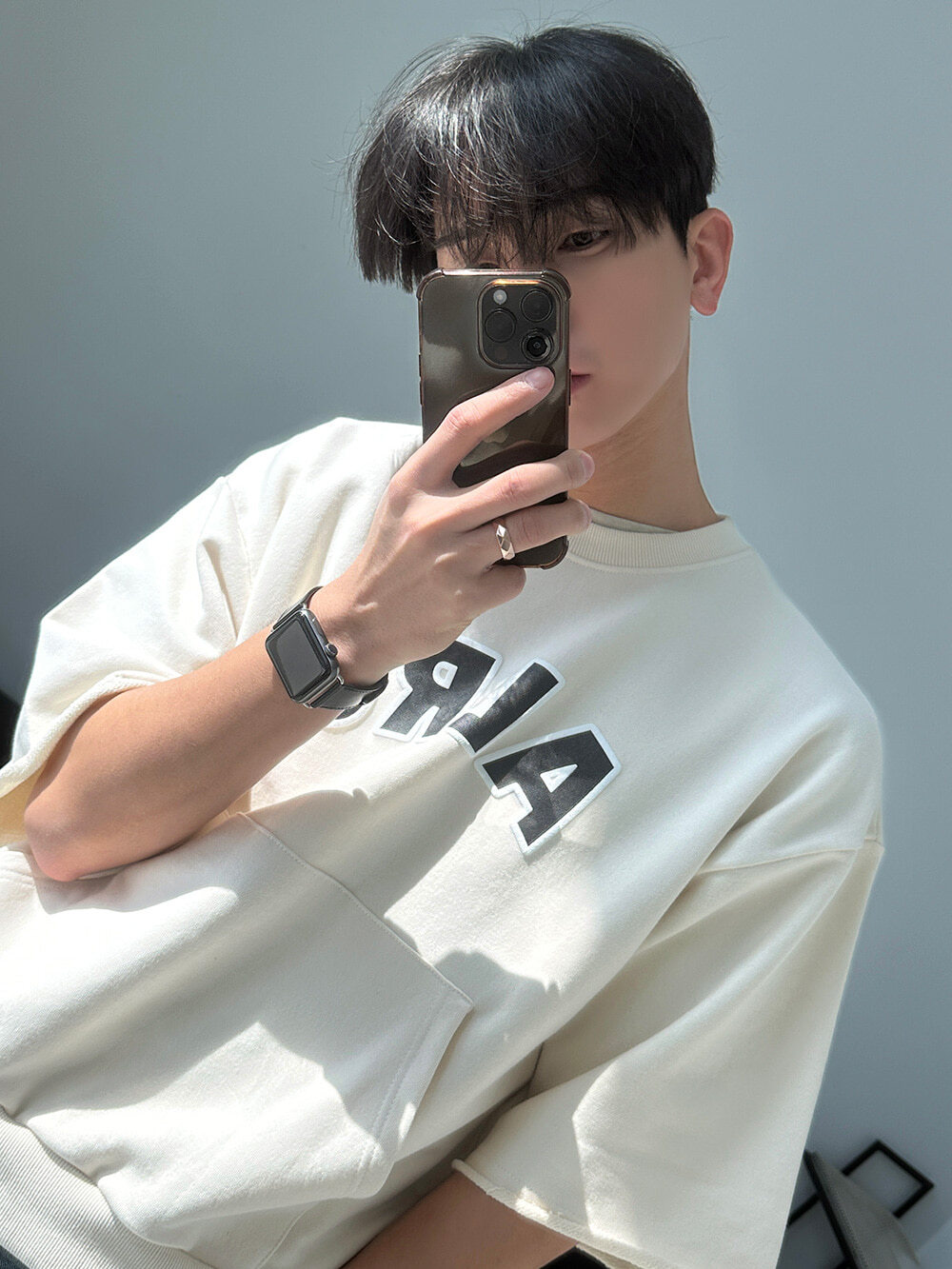 (韓國獨家特價)Alro運動衫短袖T恤