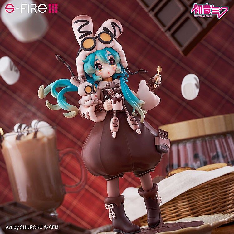 初音未來 棉花糖熱可可 模型 Hatsune Miku Marshmallow Hot Cocoa Figure