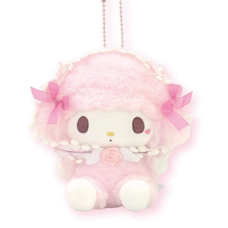 日本 Sanrio My Sweet Piano 頭巾造型生日系列 - 公仔匙扣