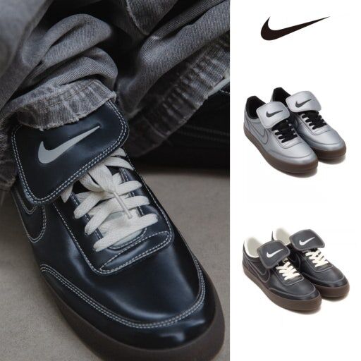 【Luxury】NIKE KILLSHOT 2 PRM 足球鞋 外翻鞋舌 白縫線 皮革 復古 黑  煙灰銀黑 男鞋 IM4842-099 未來感 板鞋 翻蓋 男女可穿  德訓鞋 HQ3489-010