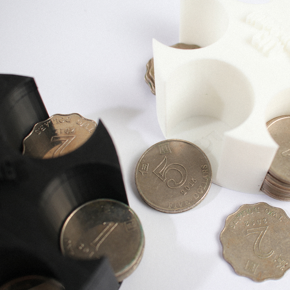 HK CITY 香港硬幣收納盤