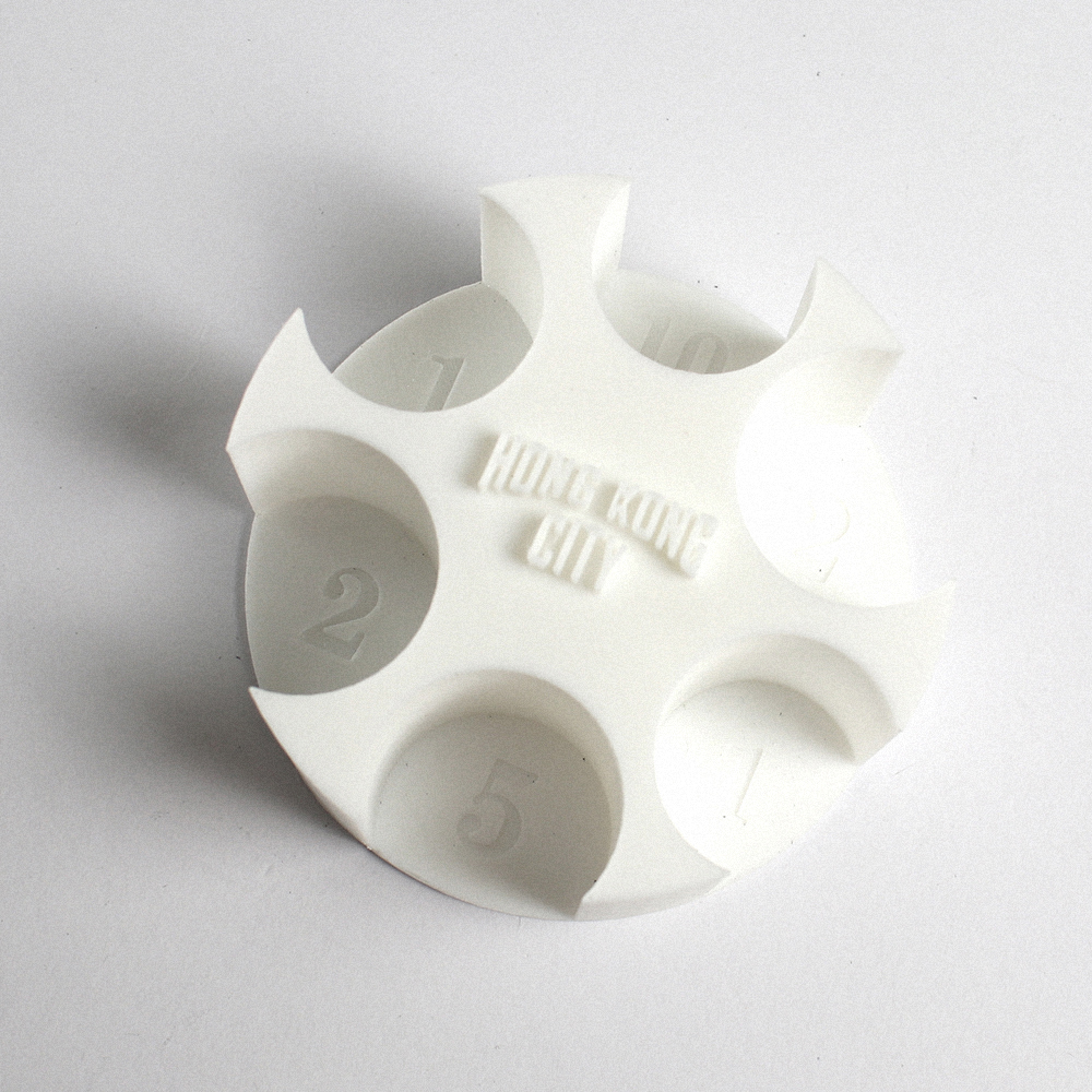 HK CITY 香港硬幣收納盤