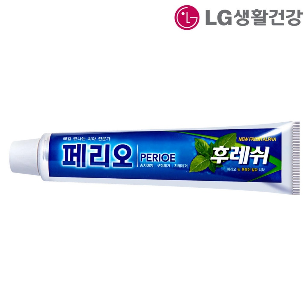 LG-PERIOE NEW ALPHA 薄荷除菌去漬牙膏150g