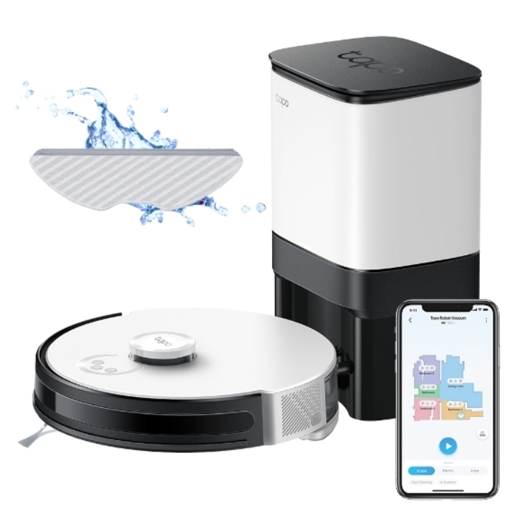 TP-LINK Tapo RV30 Plus LiDAR 自動集塵掃地機器人