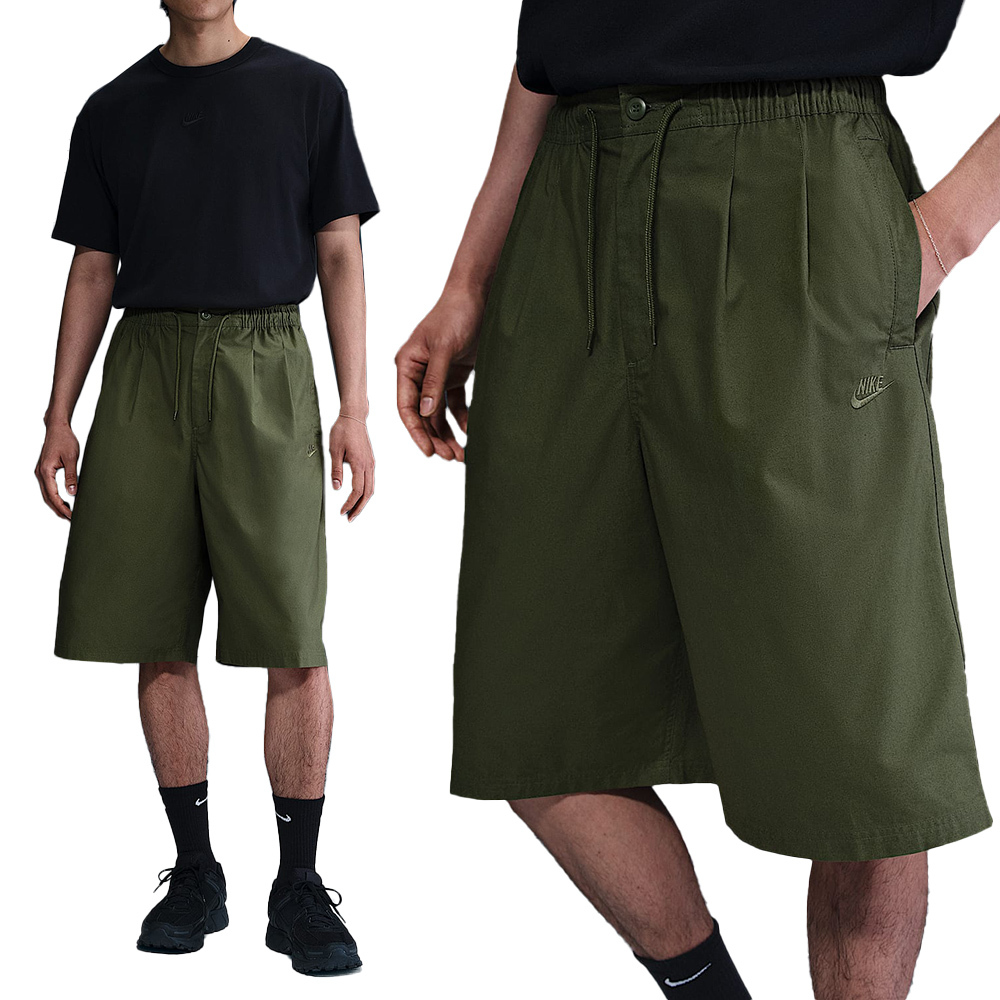 Nike AS M NK Club Seoul Short OS 男款 綠色 運動 休閒 短褲 HJ2541-222