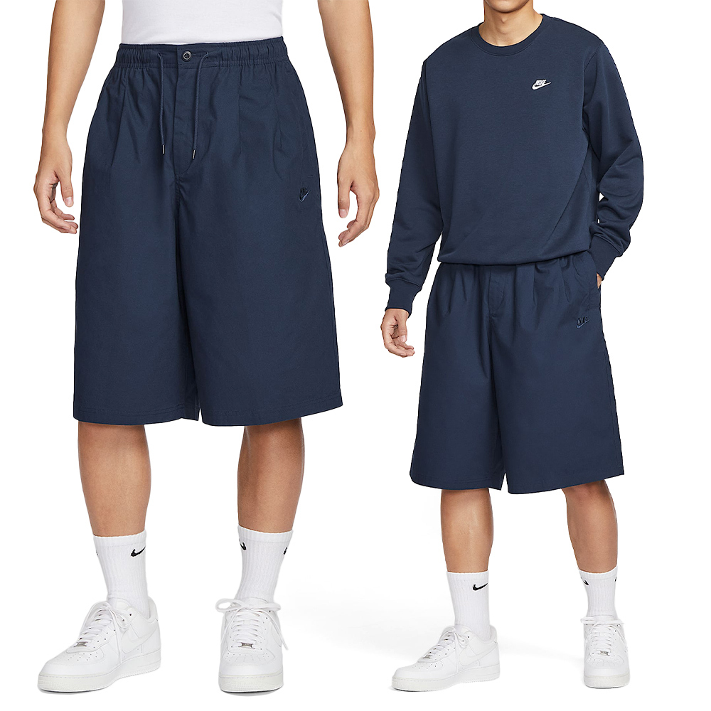 Nike AS M NK Club Seoul Short OS 男款 深藍色 運動 休閒 短褲 HJ2541-451