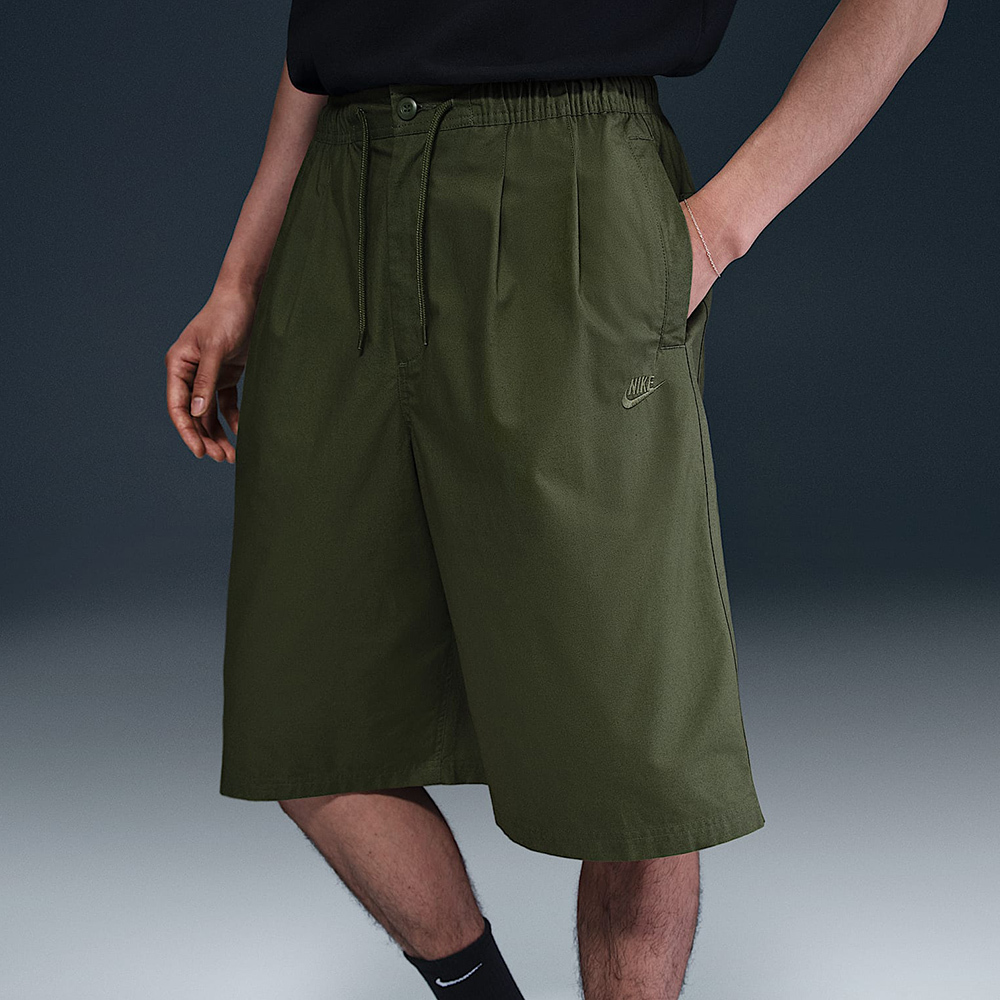 Nike AS M NK Club Seoul Short OS 男款 綠色 運動 休閒 短褲 HJ2541-222