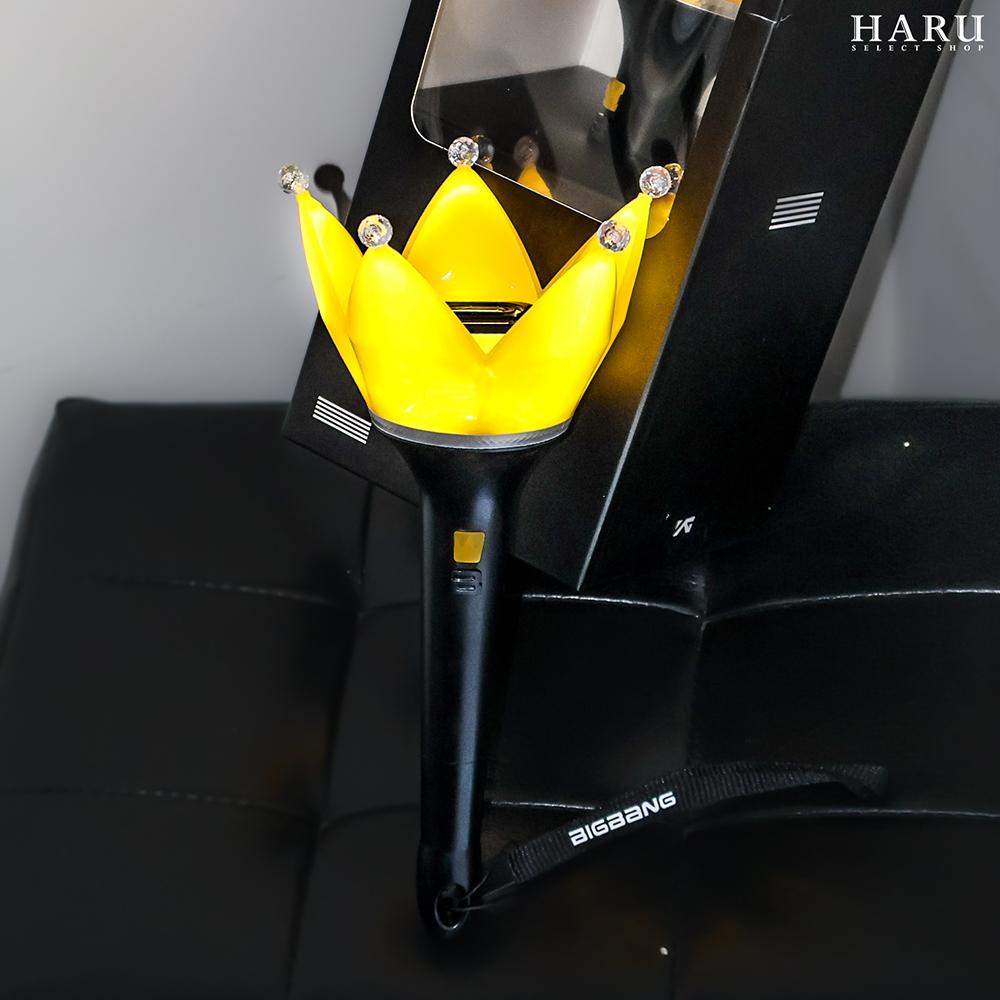 GD G-DRAGON Bigbang Official Light Stick Ver.4 Black 2025 皇冠手燈 + 手燈掛件 螢光棒掛件 應援 權志龍