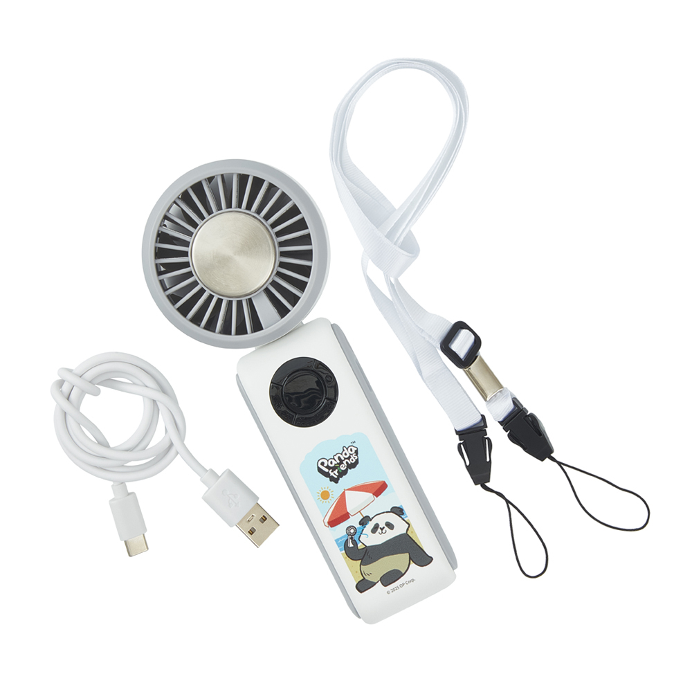 Panda Friends Handheld Icy Cooling Fan
