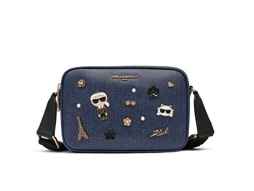 【直播】karl lagerfeld LL070346 相機包(藍色)