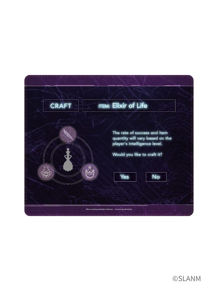 我獨自升級S2 滑鼠墊 生命之水