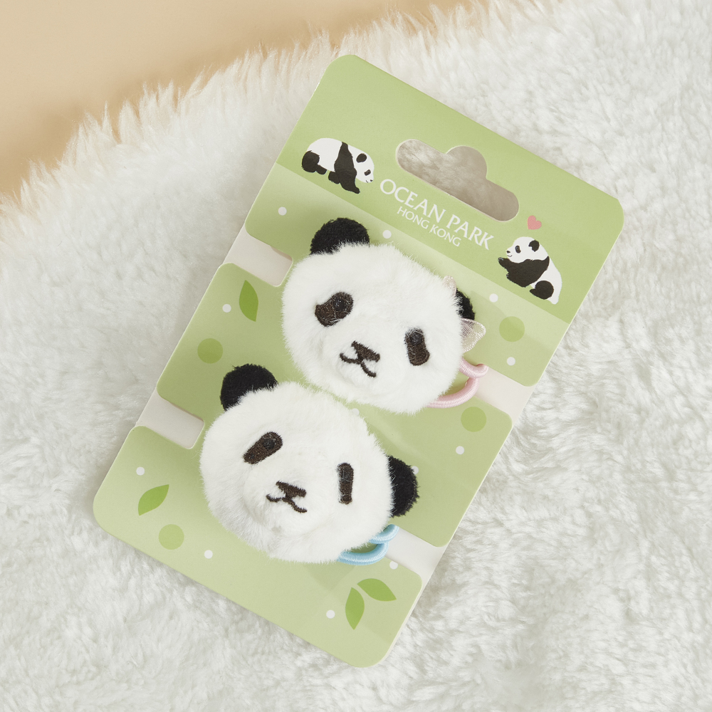 Elder Sister “Jia Jia” & Little Brother “De De” Plush Ribbon Set