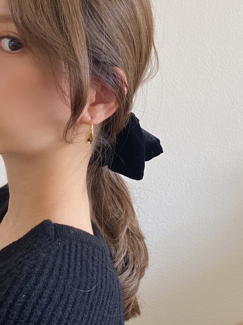 S925 drop hook pierce