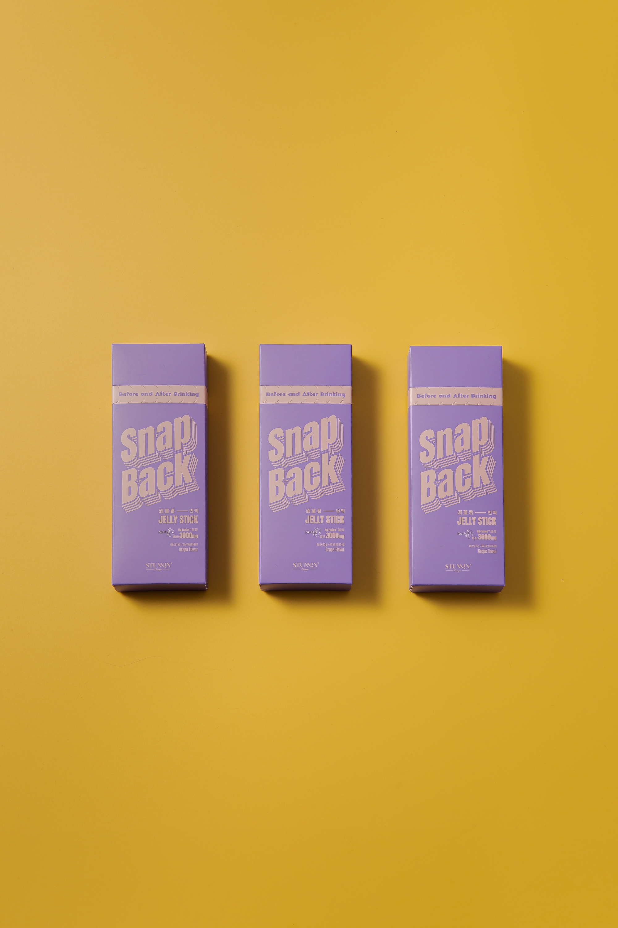 【韓國女生 酒帝Judy聯名】 酒薑君果凍 三盒