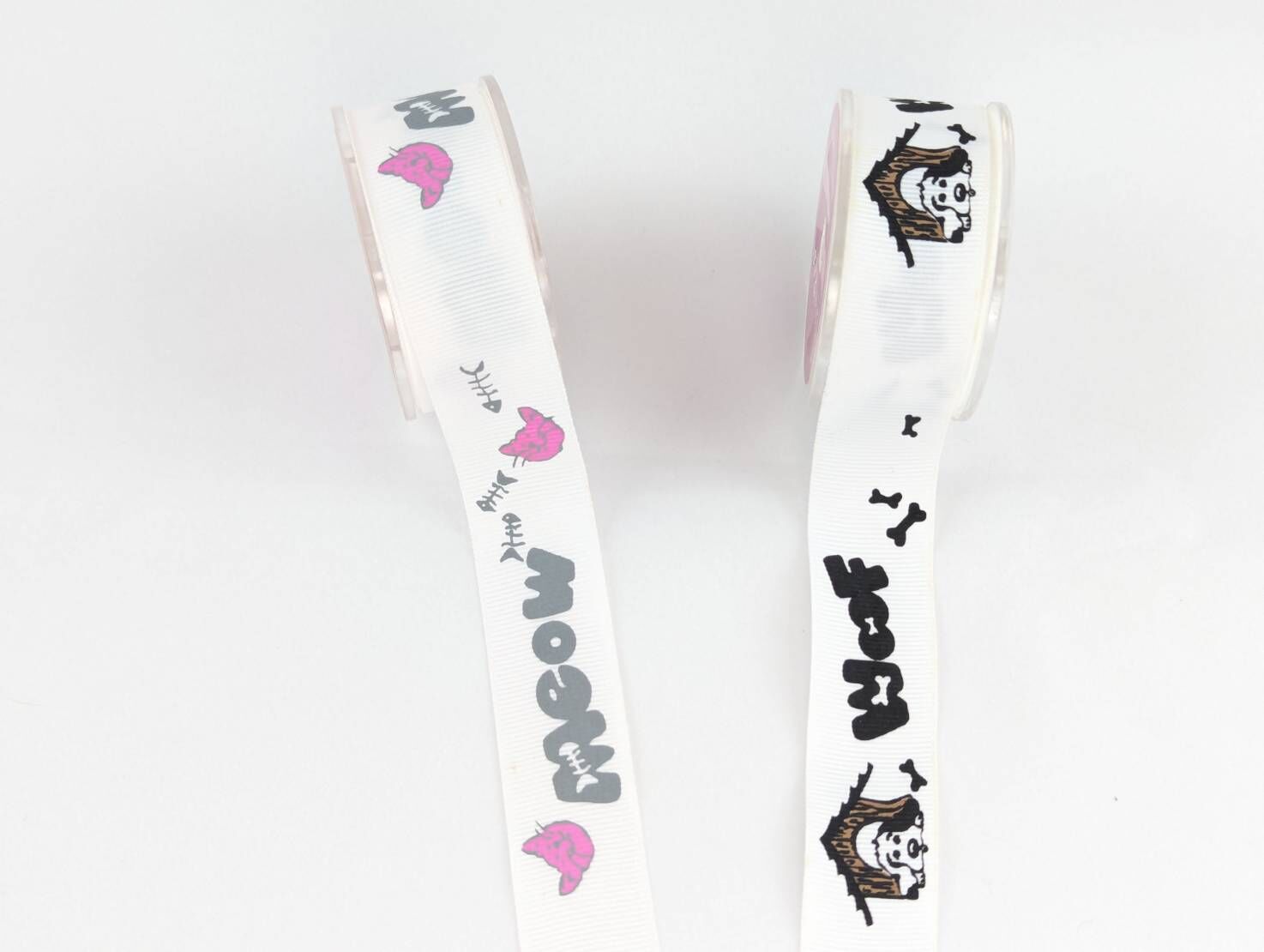 小貓喵喵小狗汪汪/羅紋/22mm