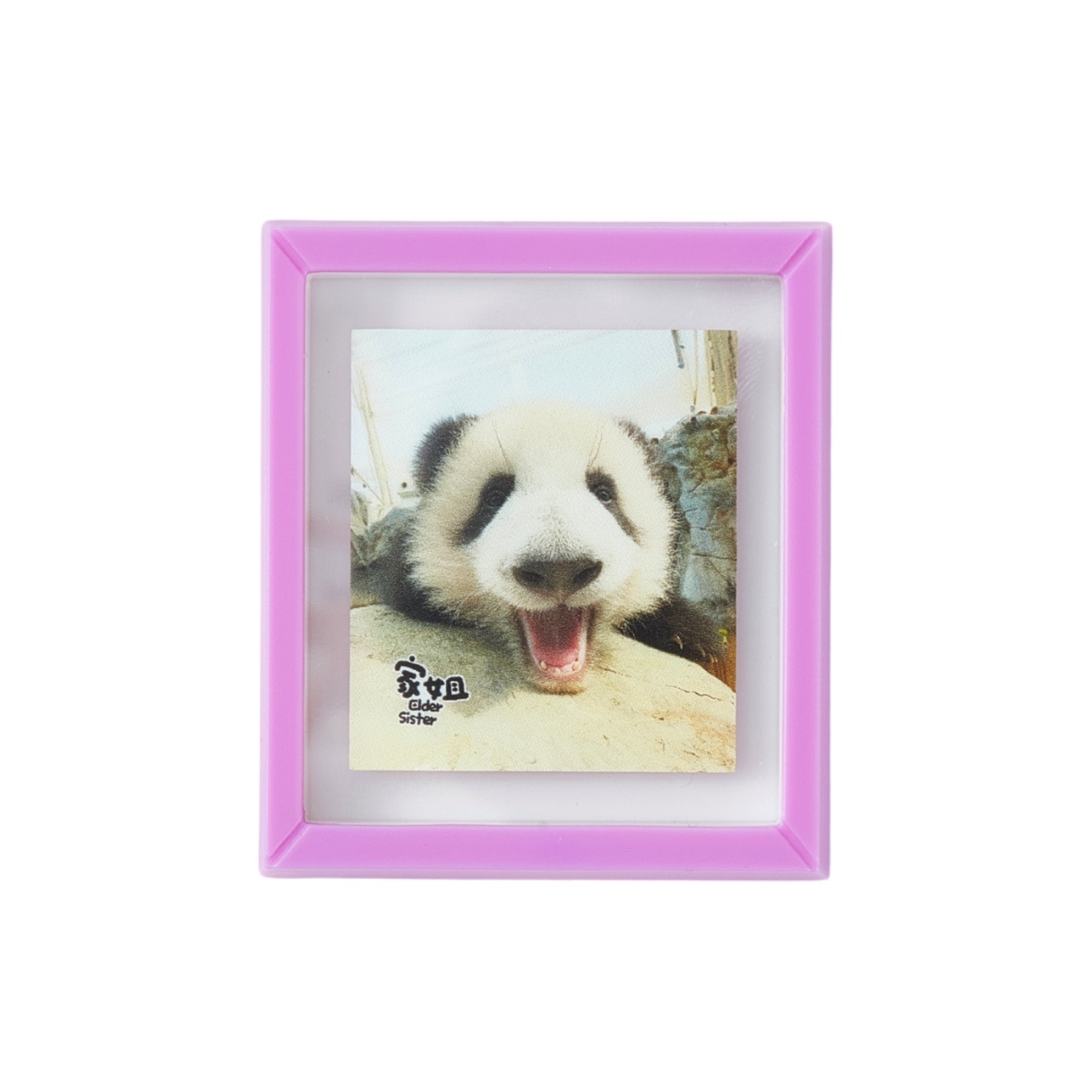 Elder Sister “Jia Jia” Tongue-Out Frame Magnet