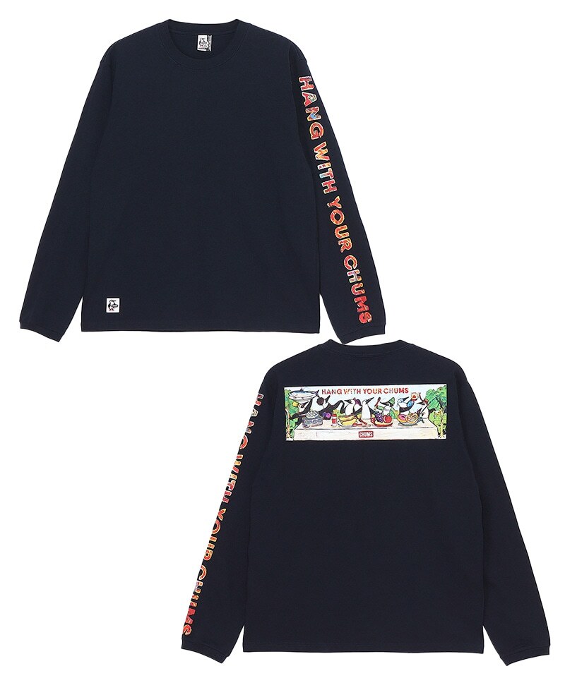 CHUMS - 男裝早餐長袖 T 恤 CH01-2506