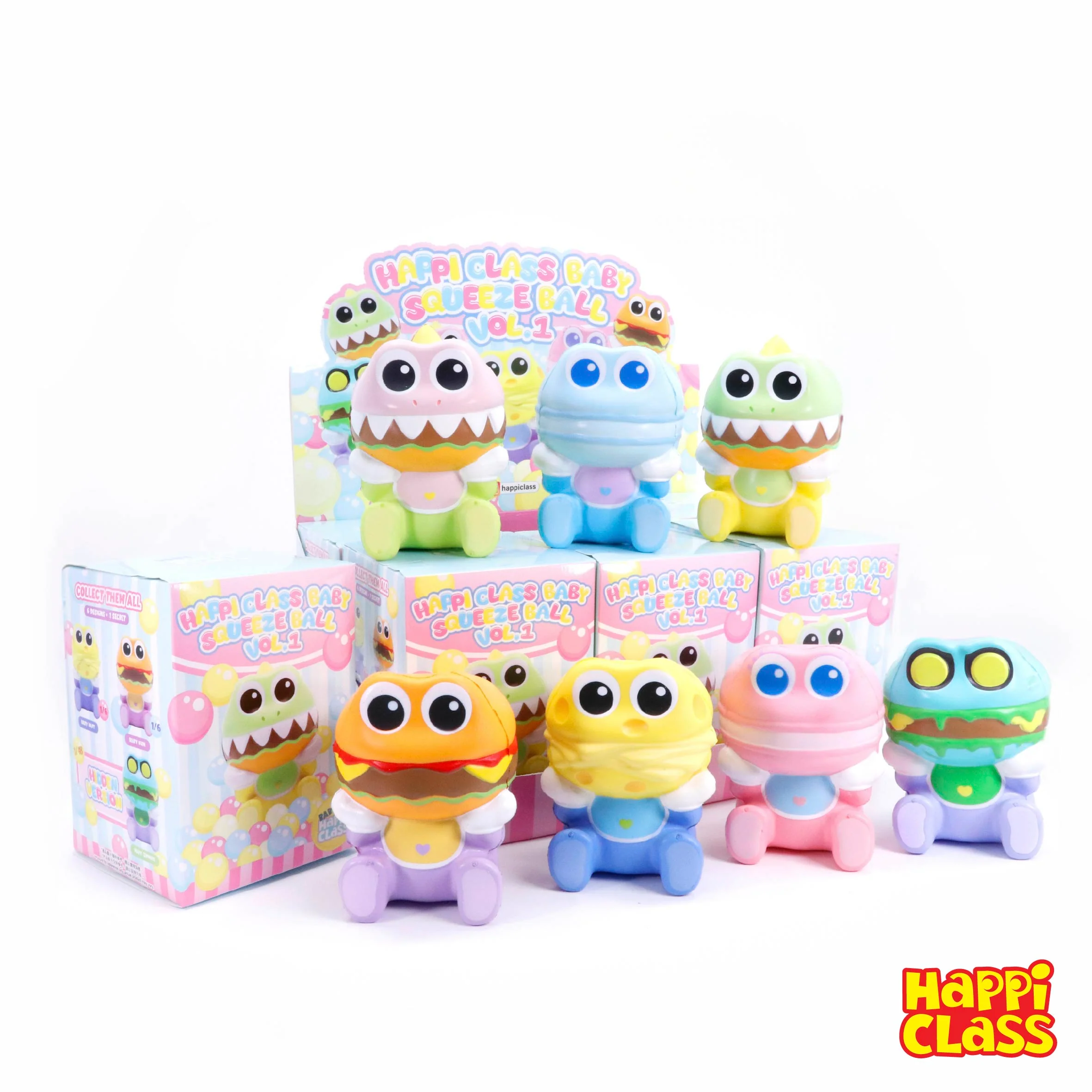 快樂班寶貝解壓球盲盒 第一彈