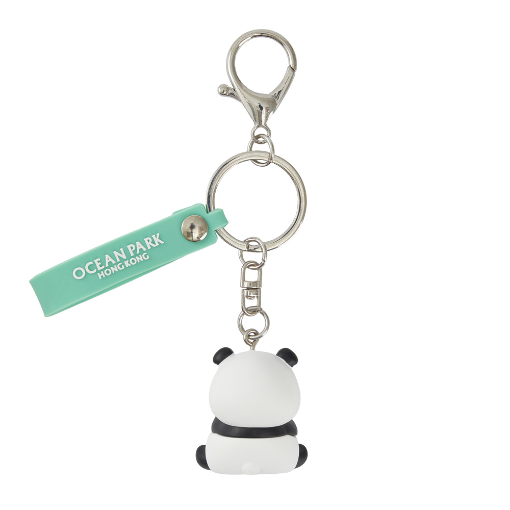 An An Panda Figurine Keychain