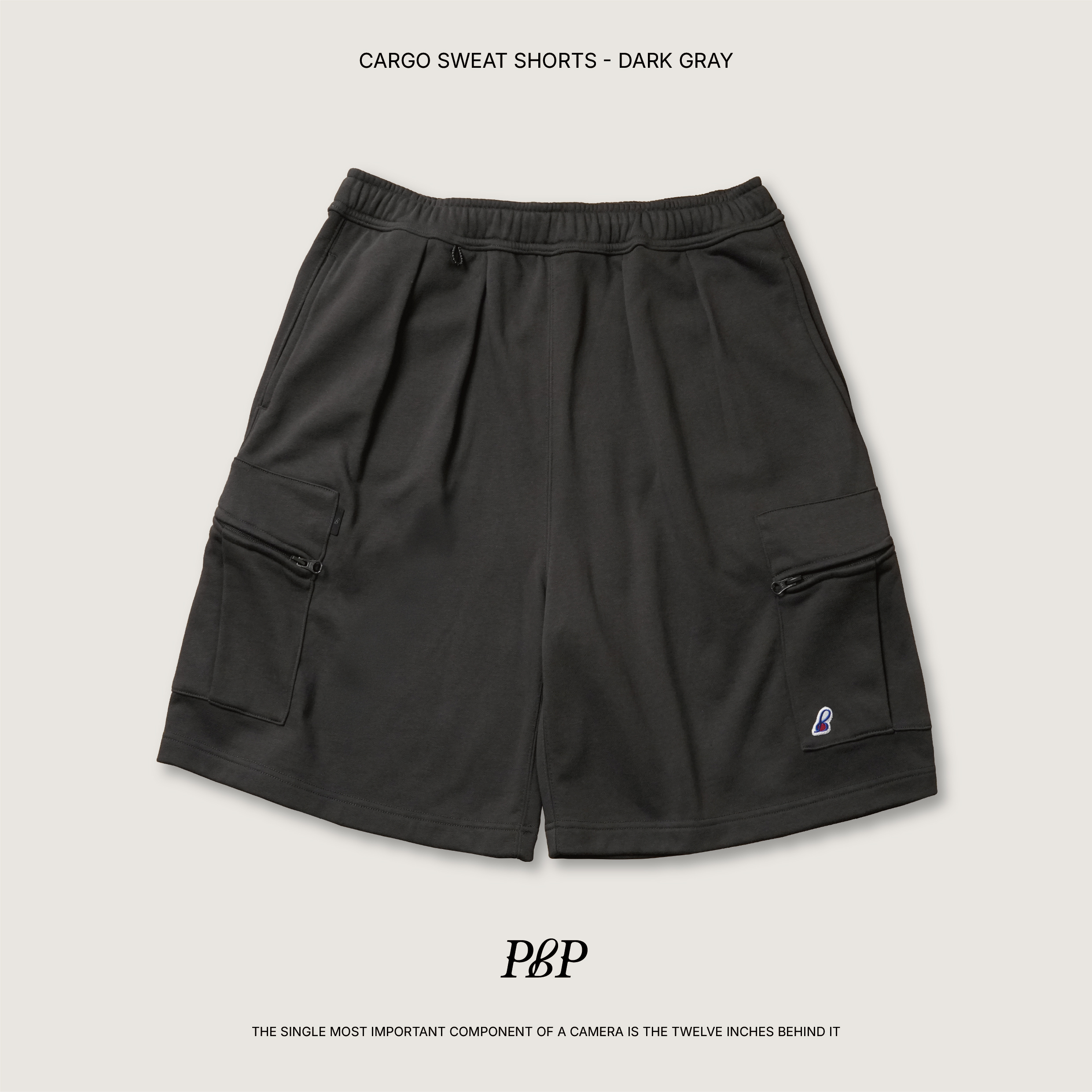 P.B.P CARGO SWEAT SHORTS