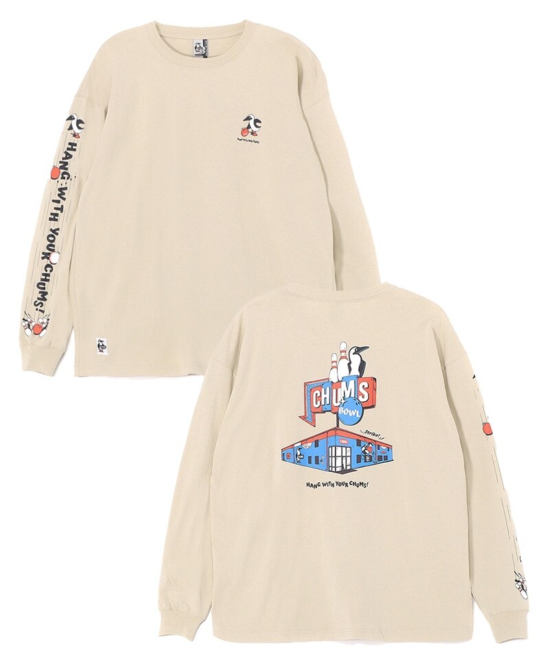 CHUMS - 男裝"Bowl" 長袖 T 恤 CH01-2514