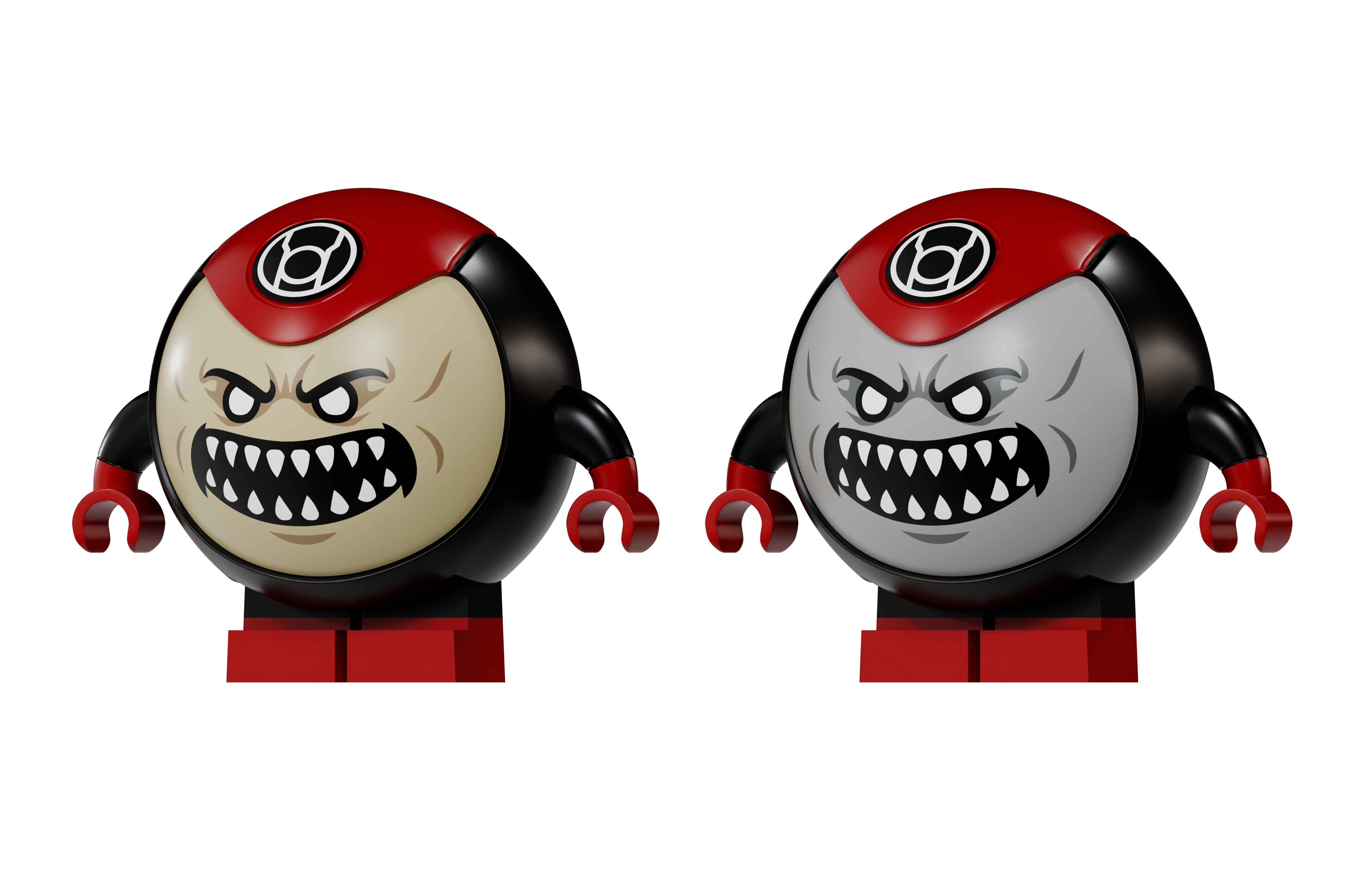 [ZKJ][Preorder] Zox-Red lantern corps (Set of two) [PADprinted]