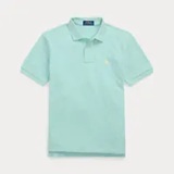 [S] PRL BLUE CLASSIC BIG KID POLO SHIRT, 323703632194-BLUE (SRL196)
