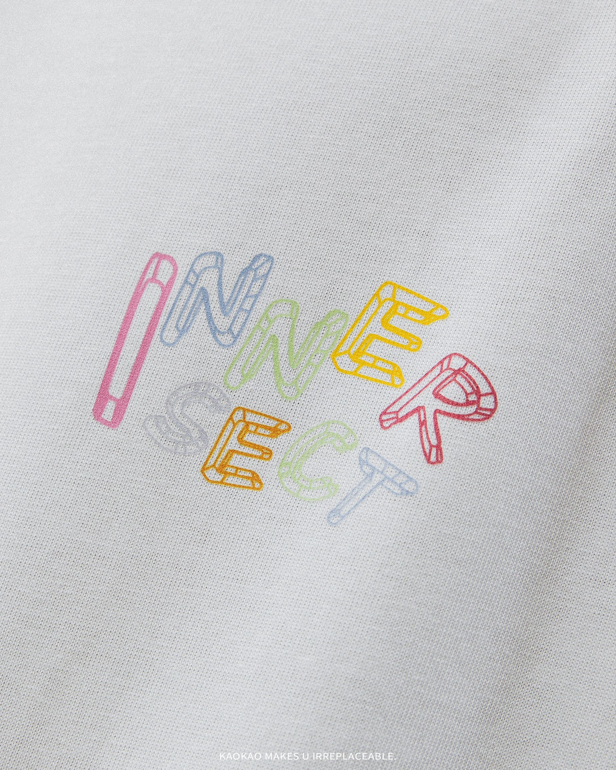 INNERSECT 彩繪塗鴉字體 LOGO 短踢 INN24FWTTE307