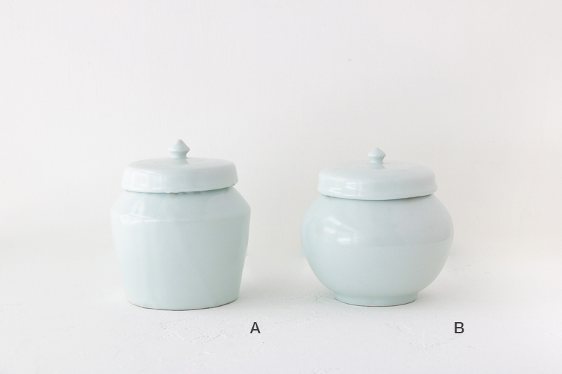 +g 祥見知生選品-亀田大介- 白磁 附蓋容器