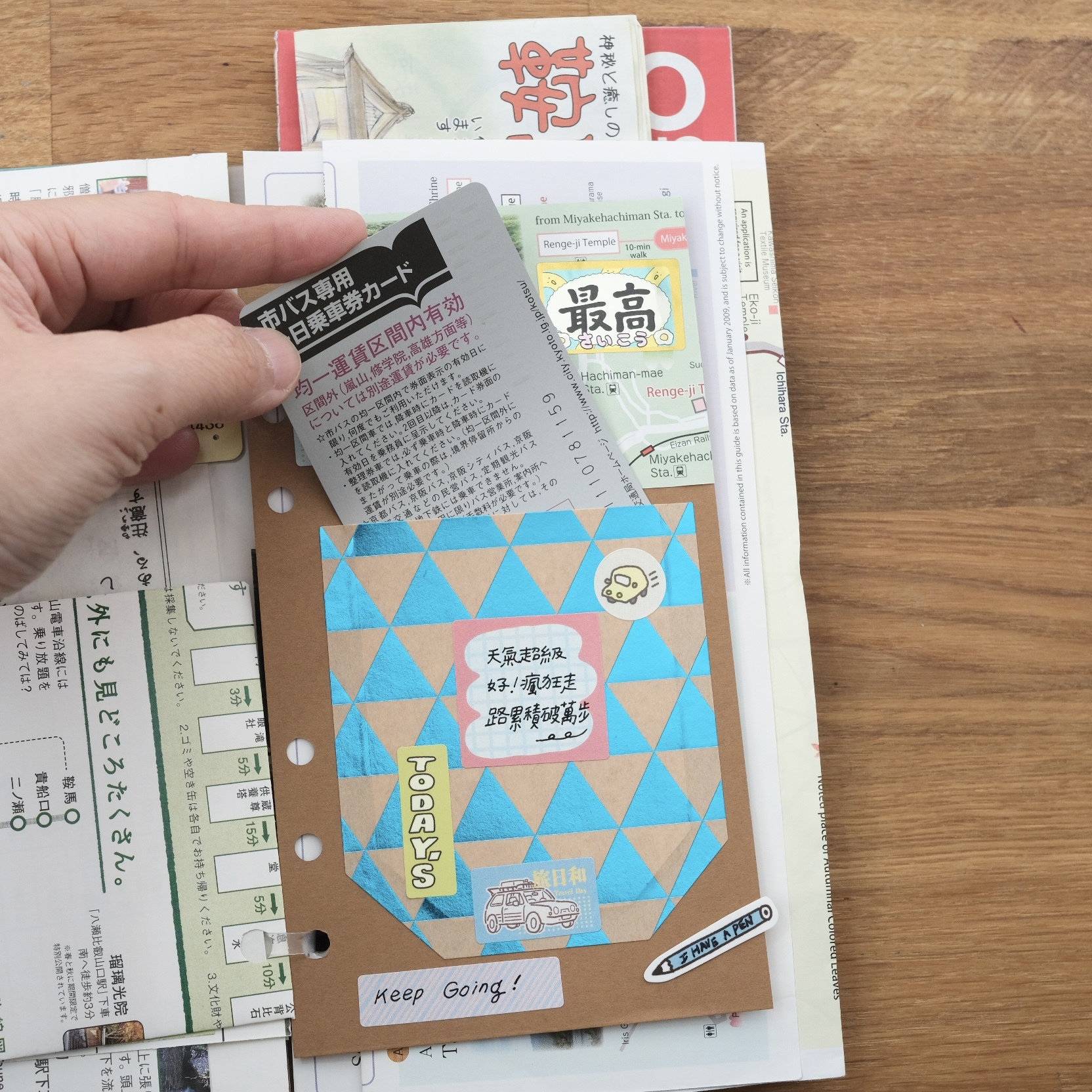 Midori 口袋貼紙 禮物貼紙