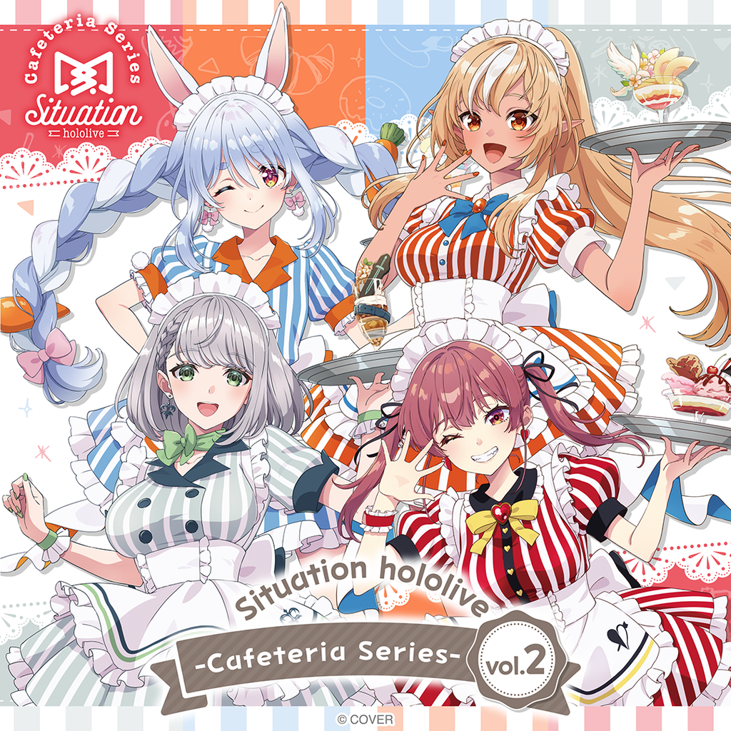 「官品代購」Situation hololive -Cafeteria Series- vol.2  (兎田ぺこら/不知火フレア/白銀ノエル/宝鐘マリン )