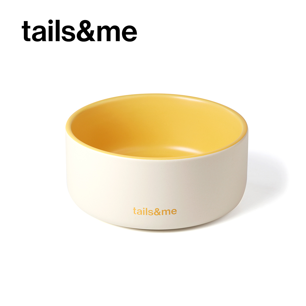 tails&me 尾巴與我｜ Everyday 寵物釉彩陶瓷碗 M號 (共5色)