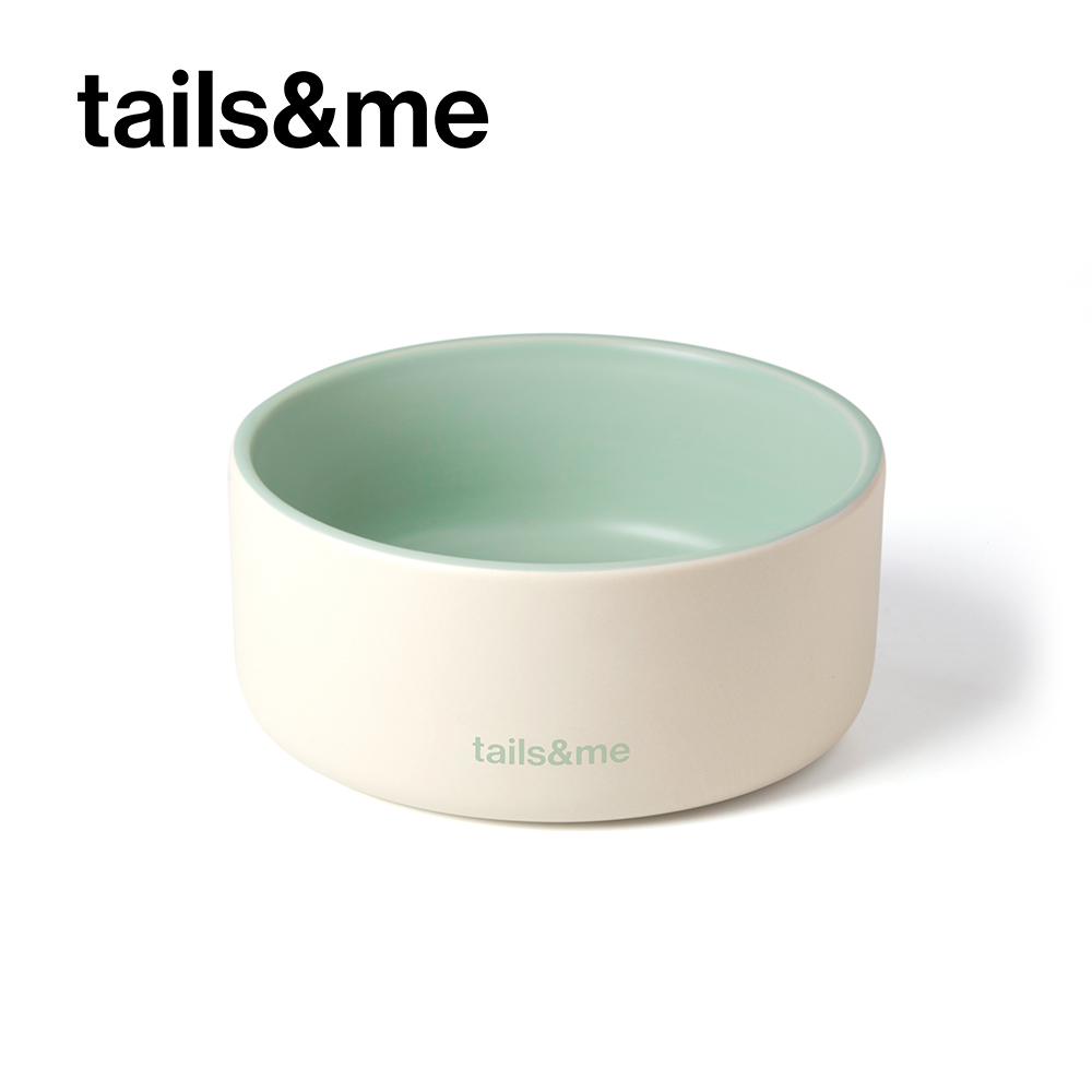 tails&me 尾巴與我｜ Everyday 寵物釉彩陶瓷碗 M號 (共5色)