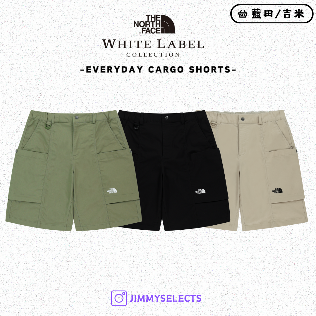【代購】THE NORTH FACE 北臉 白標 EVERYDAY CARGO 工作褲 口袋 短褲 NS6NR02