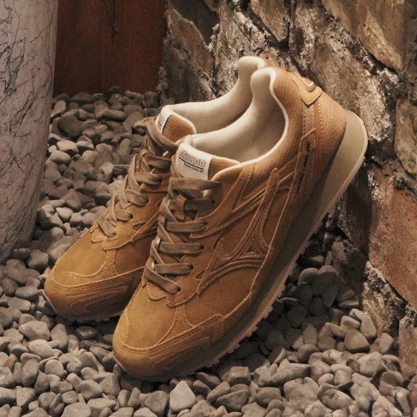 MIZUNO 美津濃 LG 60S 2K 美拉德 卡其 棕 咖啡 麂皮 復古 D1GH242102